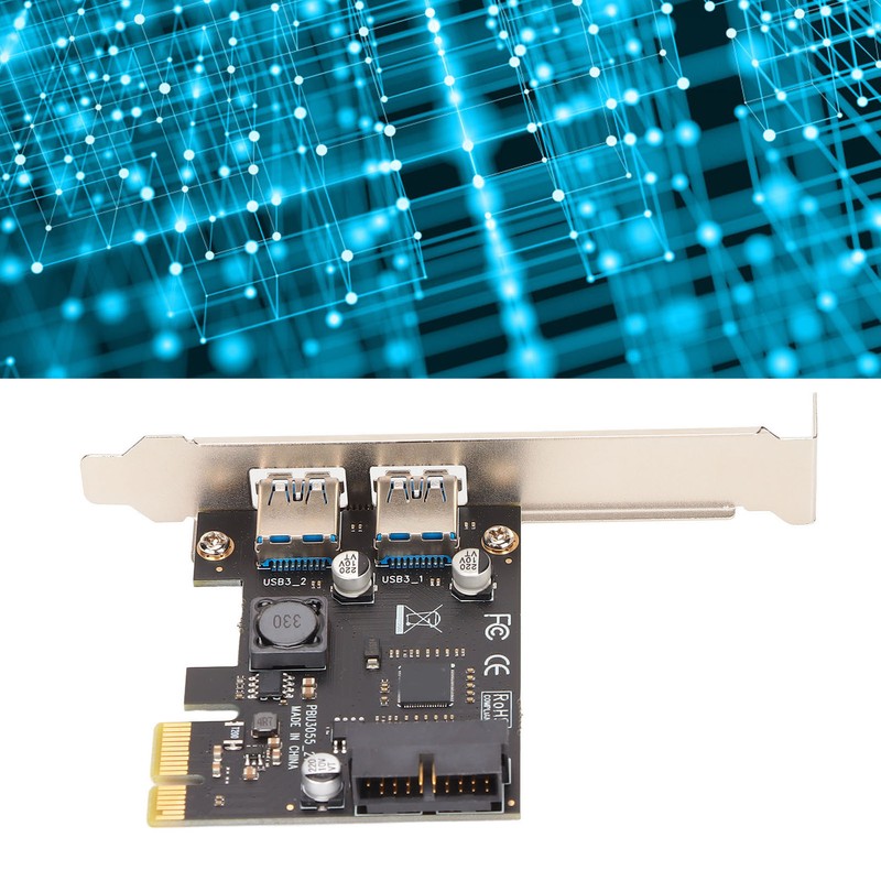 PCIE to USB 3.0 Expansion Card SUU3055N Desktop Usb3.0 19/20PIN