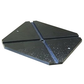 Large Base Plate for Ellipse Circle Cutting Router Jig - Durable Router Circle Guide Base w/ 2 Extra Dovetail Keys & Pivot Pins - Easy to Use Ellipse Cutting Board Template for Woodworking Projects