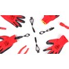 FUZZIO 12 Pairs Men's Work Gloves, Size 8, Mechanic Gloves,