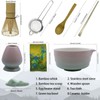 8 Pcs Gradient Pink Matcha Kit - Matcha Whisk Set