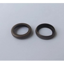 Lamp SET OF 2 ANTIQUE BRASS FINISH 1/2" CHECK RINGS LAMP PART NEW 54743J