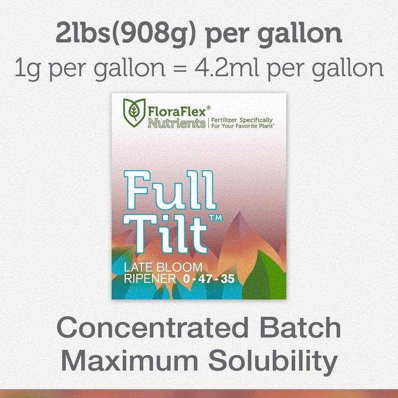 Full Tilt™ FloraFlex® Nutrients 25 lb (Bucket)