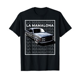 Trokiando 1990s OBS slammed low truck on big wheels art T-Shirt