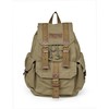 Gootium 21101AMG-S Specially High Density Thick Canvas Backpack Rucksack, Army