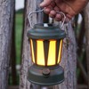 Camping Lantern Solar Powered USB Rechargeable Stepless Dimmable Retro Style