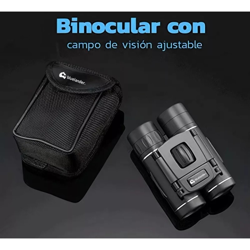 Bluelander 3 Binoculares Portátiles Visión Nocturna Hd 20x Con Estuche