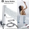 Shower Head Set, 1 Set 6/8 Inch Household Rainfall Shower