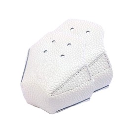 Breale 1 Pair Anti-friction Roller Skate Toe Cap Guards PU Leather Skate Cap Cover with 4 Holes for Roller Skate Replacement Accessories