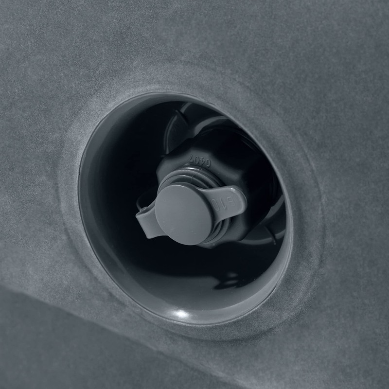 Intex Inflatable Pull-Out Sofa: Velvety Surface, 2-in-1 Valve, Cupholder, 46"