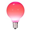 Vickerman G40 Pink Ceramic LED Replacement Bulb, Package of 25