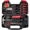 39 Piece Tool Set General Household Hand Kit With Storage