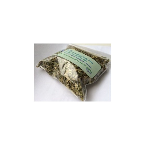Herbs: Olive Leaf ~ Dried Organic Herb ~ 22 gram bag Ravenz Roost herbs with special info on label