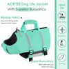AOFITEE Dog Life Jacket Large, Dog Life Vest for Swimming
