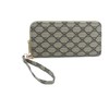 Le Miel Women's Signature Faux Vegan Leather Wallet Chic Monogrammed