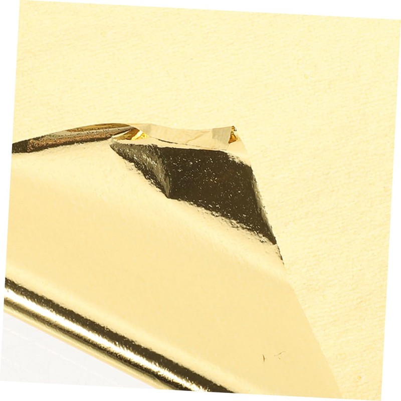 VILLFUL 200 Sheets Gold Foil Sheets Craft Imitation Flakes Easy