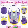2Pcs Easter Surprise Eggs Buckets for Child | Reusable Easter
