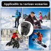Men's Winter Trapper Hat, Ear Flaps, Detachable Face Mask, Warmth