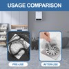 Landrain Pack of 40 Multifunctional Disposable Sewer Filter Bath Hair