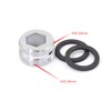 2pcs Metal Faucet Adaptor, HATOOLHA® Tap Aerator Connector Brass Thread