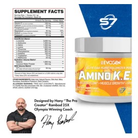 Evogen Amino Kem Sabor Peach Mango 30 Servicios                                                                                                       