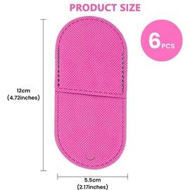 Eye Patches for Glasses - 6pcs Non-Woven Fabric Large Size Eye Patch,Eyepatch for Glasses Treat Lazy Eye Amblyopia Strabismus for Left & Right Eyes,Professional Medical Eye Patches (pink)