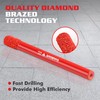 Goldblatt 10PCS 1/4" Diamond Drill Bits, 6mm Diamond Hole Saw