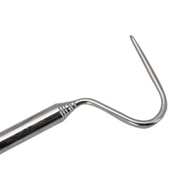 ieron Snake Hook, Retractable Pole Stainless Steel Hook, Professional Reptile Accessories for Outdoor Activities or Wild Adventures, 6.3" to 28"