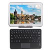 7 Inch Wireless Ultra Slim Touchpad Scissors Feet Design for
