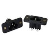 E-outstanding C6 Panel Mount Plug Adapter 2PCS 3Pins 250V 10A