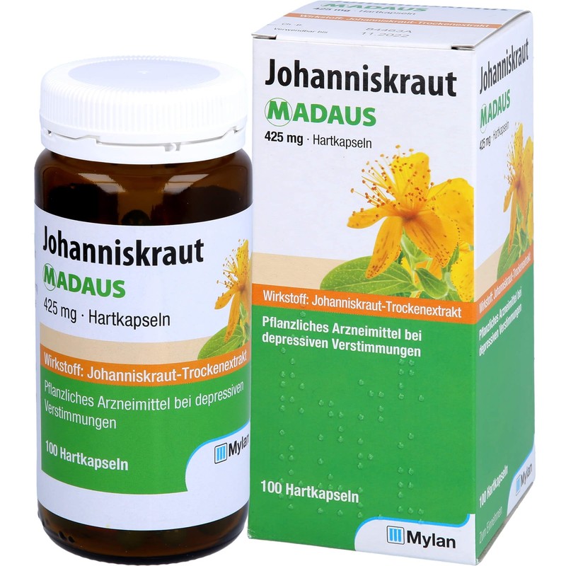 JOHANNISKRAUT MADAUS 425 mg Hard Capsules