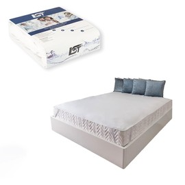 LST Wasserdichter tzenschoner Inkontinenzunterlage 4-Ecken Gi 140x200 cm