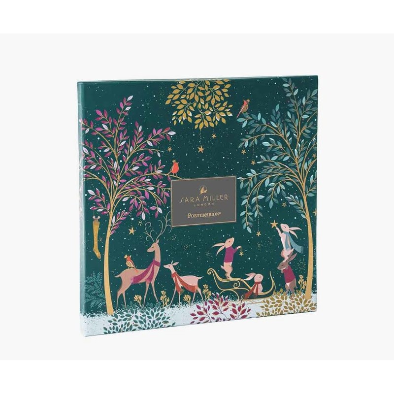 Sara Miller Woodland Tales Collection Christmas 22 Centimetre Serving Plate