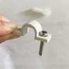 Wire Shelf Loop Clips 12Pcs Shelf Clips with Screws Expansion