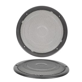 FELTECHELECTR 2pcs Car Speaker Mesh Cover Subwoofer Grill Easy Install Mesh Subwoofer Speaker Grill for Car