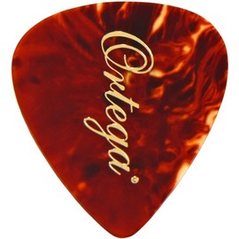 Ortega OGP-TO-M10 Plektren medium, tortoise (10 Stück) Made in Germany