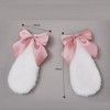 HappyHome Rabbit Ears, Ribbon, Hair Accessory, Hairpin, Rabbit Ears, Cosplay,