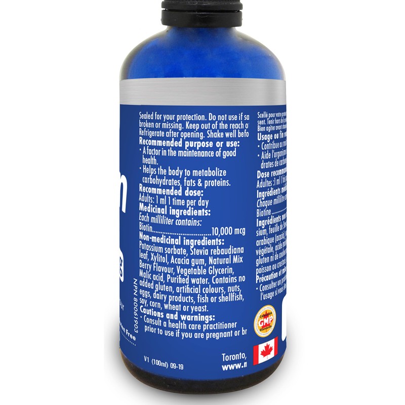 Naka Platinum Pro Biotin 10,000 mcg (100ml)