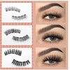  Marvulur Magnetic Eyelashes, Marvulur Reusable Magnetic Eyelash Kit, Natural
