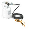 MCAMPAS 1/4" Propane Y Splitter Adapter Kit - 2-Way RV