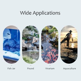 AC110-220V 7W UV Sterilizer Germicidal Lamp Ultraviolet Filter Light Tube IP68 Water Resistance for Aquarium Fish Jar