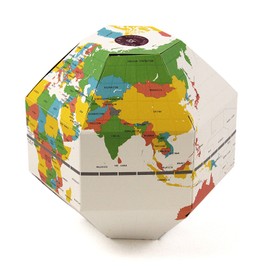 Geography Globe, Earth in the Pocket, Voyage Country, Foldable FOG-N