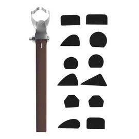 eZAKKA Mug Handle Carving Tool, Pottery Handle Making Tools Set for Pottery Ceramic Mug Handle Molds for Clay, Style 1