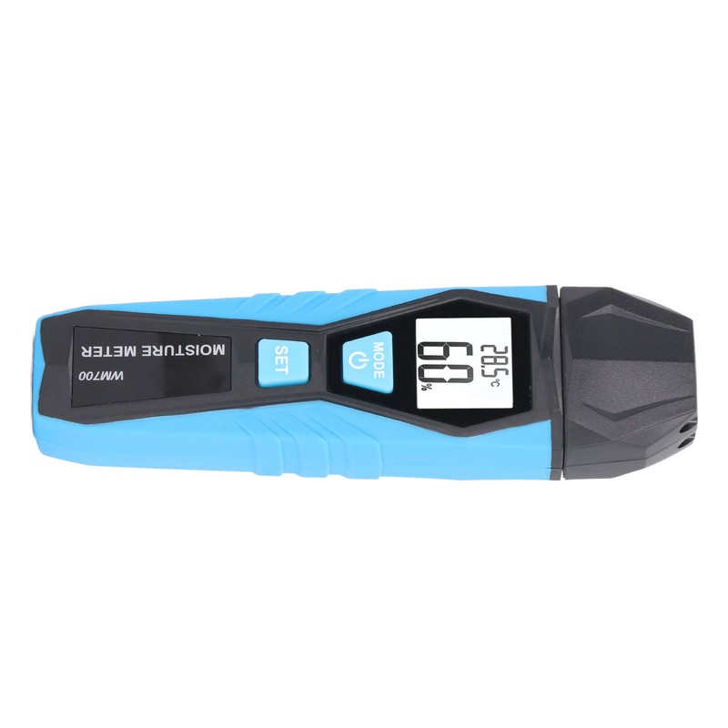 Handheld Moisture Meter LCD Display Digital Moisture Tester for Wood