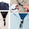 Zip Slider Replacement, Pack of 15 Fix Zip Pulls, Removable