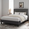 Novilla Queen Size Bed Frame Upholstered Platform Queen Bed Frame