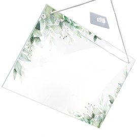 Operitacx Blank Writing Pad Blank Message Board Grocery List Board Fridge Weekly Planner Dry Erase Calendar To Do List Board Memo White Board Meal Planner Memo Board Acrylic Office Magnetic