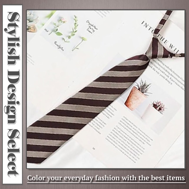 One Limited NK013 Necktie, Uniform, Students, Formal, Casual, Suit, Coordination