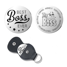 Pocket Hug Token for Boss Gifts for Women Men Bosses Day Gifts for Boss Appreciation Gift for Boss Leaving Gift for Woman Man Thank You Key Chain for Mentor Leader Birthday Present for Women Men