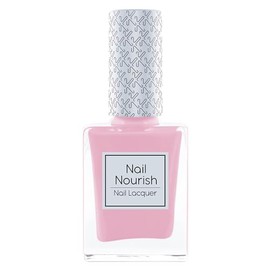 Kay Beauty Nail Nourish - Esmalte de uñas Flamingo 12, 0.3 onzas, secado rápido, efecto gel, brillo lustroso, hidratante, rico en aceite de aguacate  