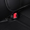 CAR PASS Waterproof Leather Back Seat Covers, Nappa PU Leather